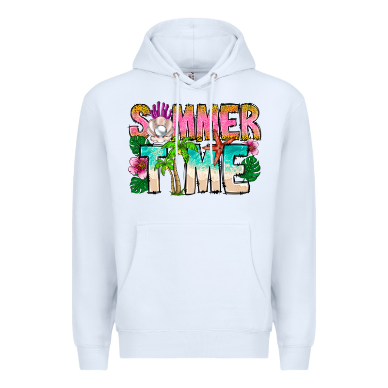 Summer Time Premium Hoodie by CowhideDigitalArt | Teevron