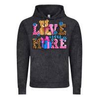 Vintage Black love you more olivia Vintage Hoodie - OliviaCreatesArt