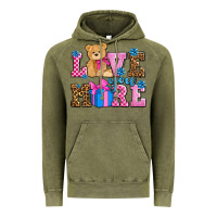 Vintage Olive love you more olivia Vintage Hoodie - OliviaCreatesArt