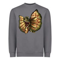 Storm dilophosaurus face Heavyweight Sweatshirt - LillyAllenDesigns