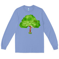 Colony Blue tree fa element 1 Long Sleeve Tee - FaDigitalArtStudio