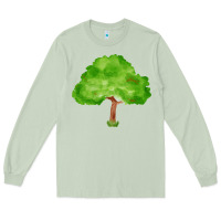 Matcha tree fa element 1 Long Sleeve Tee - FaDigitalArtStudio