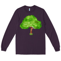Plum tree fa element 1 Long Sleeve Tee - FaDigitalArtStudio