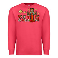 Cardinal faith our lady of guadalupe cross Premium Sweatshirt - BarkalooDesign