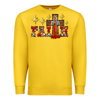 Lemon faith our lady of guadalupe cross Premium Sweatshirt - BarkalooDesign