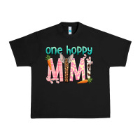 Black One hoppy Mimi Easter Day Urban Heavy Tee - HowdyJamesFarm