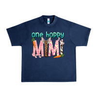 Navy One hoppy Mimi Easter Day Urban Heavy Tee - HowdyJamesFarm