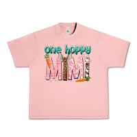 Salmon One hoppy Mimi Easter Day Urban Heavy Tee - HowdyJamesFarm
