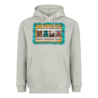 Moon Dust western turquoise's mama background Heavyweight Hoodie - BarkalooDesign