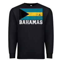 Black Bahamas Flag Country Men Women Kids Christmas Gift Family Premium Sweatshirt - longCreatives