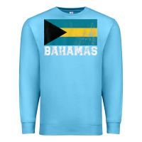 Ocean Blue Bahamas Flag Country Men Women Kids Christmas Gift Family Premium Sweatshirt - longCreatives