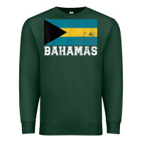 Sports Green Bahamas Flag Country Men Women Kids Christmas Gift Family Premium Sweatshirt - longCreatives