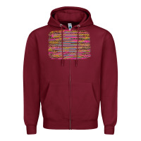 Burgundy cinco de mayo Zipper Hoodie - Artiststas