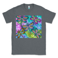 Charcoal Heather dragonflies Classic Tee - TumblerDesignByShophia