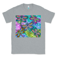 Heather Grey dragonflies Classic Tee - TumblerDesignByShophia