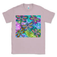 Lilac dragonflies Classic Tee - TumblerDesignByShophia