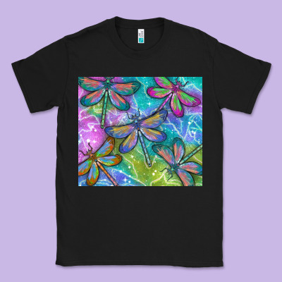 Dragonflies Classic Tee Designed By Tumblerdesignbyshophia