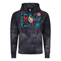 Cloud Black i am snow cute Vintage Hoodie - OliviaCreatesArt