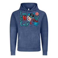 Vintage Denim i am snow cute Vintage Hoodie - OliviaCreatesArt