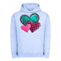 Pigment Grape Ice valentine's day hearts Urban Hoodie - AdoDesignShop