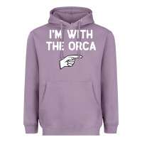 Lavender im with the orca costume halloween matching party Heavyweight Hoodie - longCreatives
