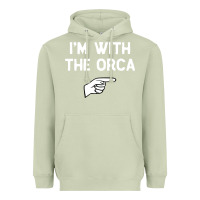 Matcha im with the orca costume halloween matching party Heavyweight Hoodie - longCreatives