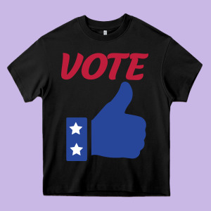 Vote Heavy Core Tee Designed By Bettercallsaul