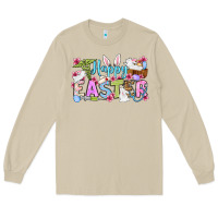 Mushroom Happy Easter Nurse Long Sleeve Tee - OliviaCreatesArt