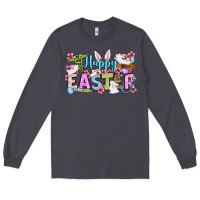 Smoke Happy Easter Nurse Long Sleeve Tee - OliviaCreatesArt