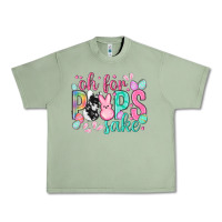 Oil Green Oh for peeps sake cowhide Easter Day Urban Heavy Tee - HowdyJamesFarm