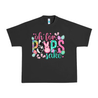 Oh For Peeps Sake Cowhide Easter Day Urban Heavy Tee | Teevron