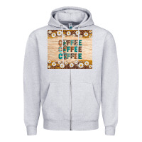 Heather Grey coffee Zipper Hoodie - Artiststas