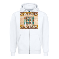 White coffee Zipper Hoodie - Artiststas