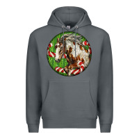 Rock Horse Christmas Premium Hoodie - LillyAllenDesigns