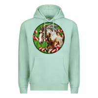 Seafoam Horse Christmas Premium Hoodie - LillyAllenDesigns