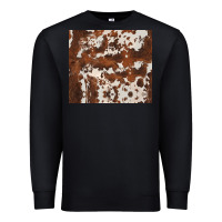 Black brown cowhide Premium Sweatshirt - BarkalooDesign