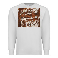 Dove Grey brown cowhide Premium Sweatshirt - BarkalooDesign