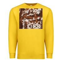Lemon brown cowhide Premium Sweatshirt - BarkalooDesign