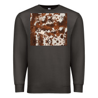 Smoke brown cowhide Premium Sweatshirt - BarkalooDesign