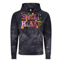 Cloud Black sweetheart olivia Vintage Hoodie - OliviaCreatesArt