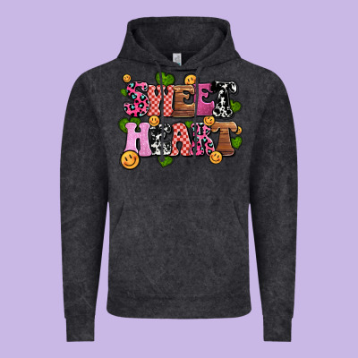 Sweetheart Olivia Vintage Hoodie Designed By Oliviacreatesart