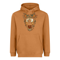 Meerkat Werewolf Face Lycan Gothic Horror Occult Scary Halloween Heavyweight Hoodie - longCreatives