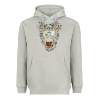 Moon Dust Werewolf Face Lycan Gothic Horror Occult Scary Halloween Heavyweight Hoodie - longCreatives