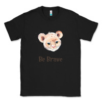Black lion cute animals Classic Tee - RanaPortraitStore