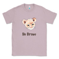 Lilac lion cute animals Classic Tee - RanaPortraitStore