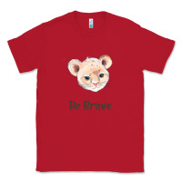 Red lion cute animals Classic Tee - RanaPortraitStore