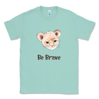 Seafoam lion cute animals Classic Tee - RanaPortraitStore