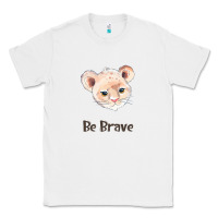 White lion cute animals Classic Tee - RanaPortraitStore