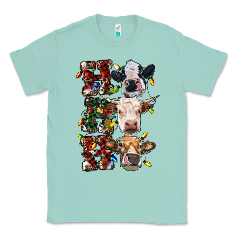 Ho Ho Ho Cows Classic Tee by RanaPortraitStore | Teevron