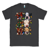 Smoke Ho Ho Ho Cows Classic Tee - RanaPortraitStore
